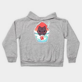 CatKigori - kakigori cat Kids Hoodie